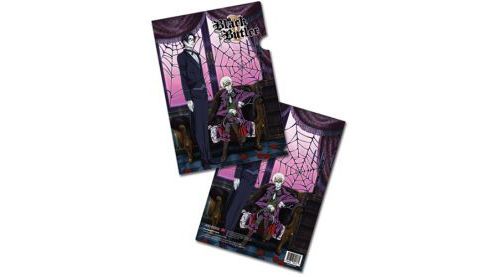 School Folder Black Butler 2 Key Art File Folders (Pack of 5)