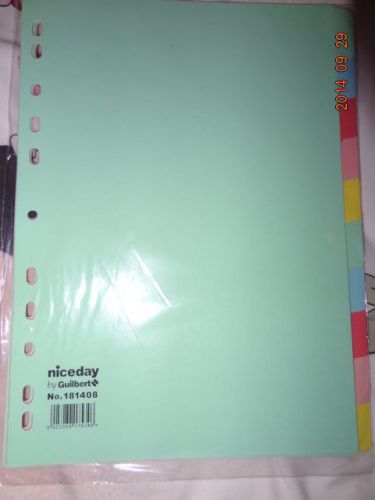 ONE - NICE DAY DIVIDER PACK A4