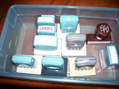 Office rubber stamps