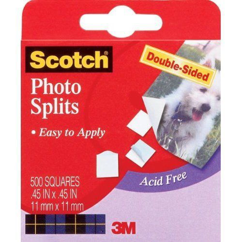 Scotch photo splits (500 squares per pack) for sale