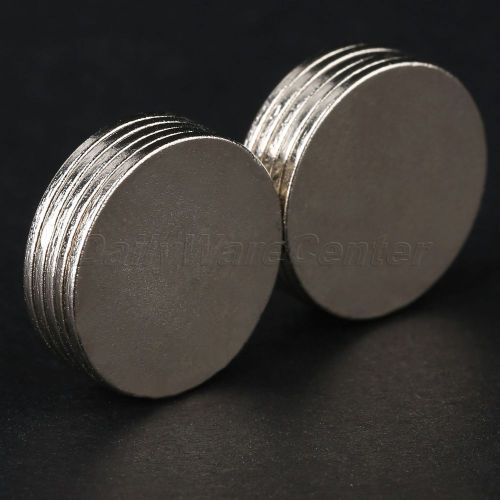 50Pcs Super Strong Round Disc 15 x 1mm Cylinder Magnets N35 Rare Earth Neodymium