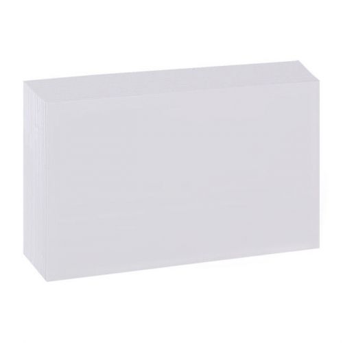 Oxford Blank Index Cards, White, 3 x 5, 100/Pack (ESS30)