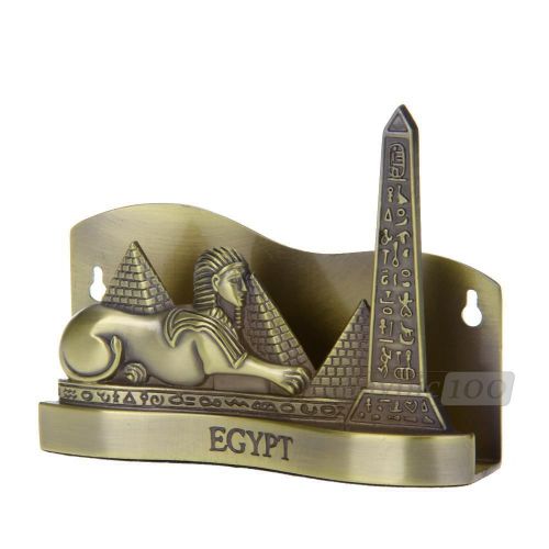 Name Card Holder Organizer Display Stand Sphinx Pyramids Business Gift