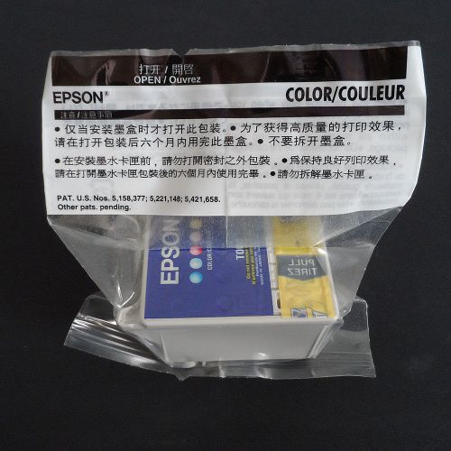 Sealed Epson T008 5 Color Ink Cartridge GENUINE NEW