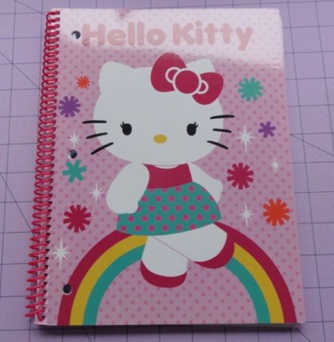 Hello Kitty Wide Ruled Spiral Notebook - Assorted Cover Art