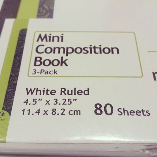 Mini Composition Book (PACK OF 3)