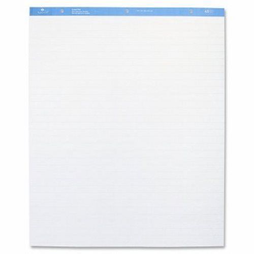 Sparco Standard Easel Pad, 1&#034; Ruled, 27&#034;x34&#034;, 40 Shts, 4/CT, White (SPR52732)