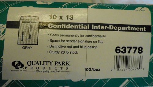 Quality Park Products 63778 10 X 13 Confidential Inter-Departmental Envelope 100
