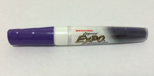 Expo- 89088- Liquid Expo Low Odor Dry Erase- Purple Chisel Tip - 1 each