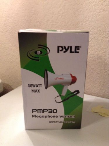 Pyle-Pro PMP30 Professional Megaphone/Bullhorn with Siren New D85