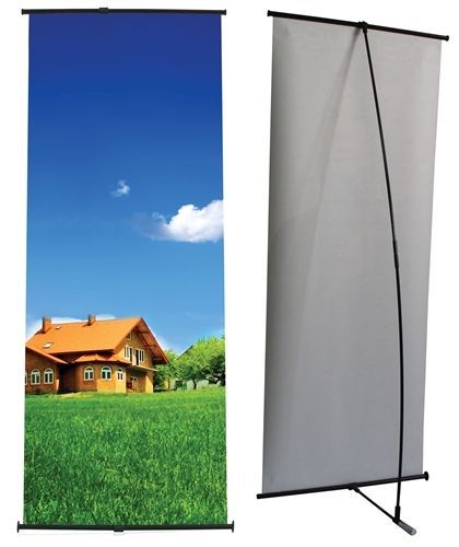 L Banner Stand - 24&#034; X 63&#034;