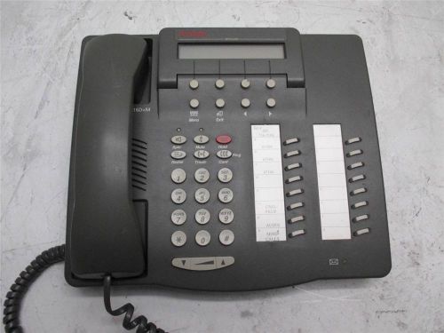Lot of 12 avaya model 6416d+m business telephone w/  handset w/o stand for sale
