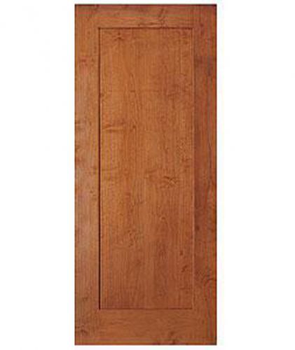 1 Panel Flat Mission Shaker Red Oak Stainable Solid Core Interior Doors Prehung