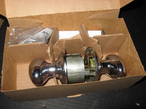 4 lot schlage f40 ply 625 privacy locking latch dual option chrome for sale