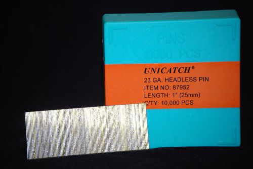 1 Pack 1&#034; 23 Ga.Pins nails to fit all 23 Gauge Pinners 10,000 total