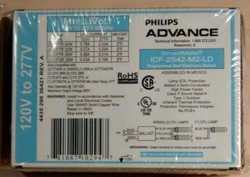 Philips advance smartmate ballast icf-2s42-m2-ld cfl for sale