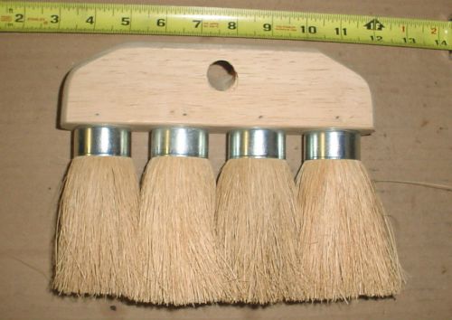 24 new roofing brush 4 knot 8 x 6 3/4 masonry utility cleaning roof tool brushes for sale