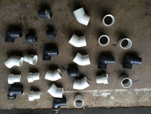 Plastic pipe fittings for sale