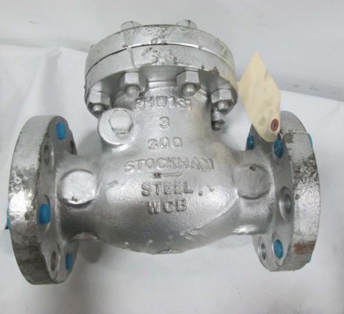 New stockham 30-sf-u-s phw131 3 in steel 300 swing gate check valve d389224 for sale