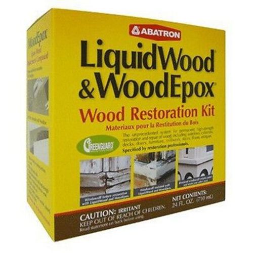 Abatron liquidwood® &amp; woodepox® wood restoration kit  24 fl. oz. for sale