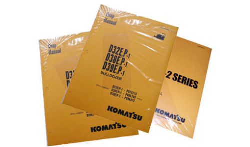 Komatsu Service PC160LC-7K, PC180LC-7K Shop Printed Manual
