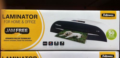 Fellowes 9.5&#034; Laminator hot / cold,  w/50 pouches CRC57209