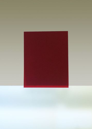 Rubylith, 1 Sheet, 11&#034; x 14&#034;, Red