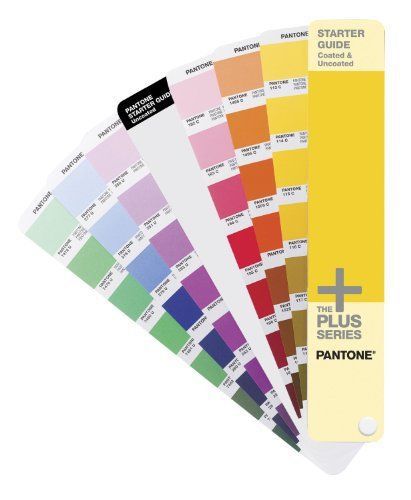 Pantone starter guide solid coated &amp; uncoatedreference printed manual (gg1511) for sale