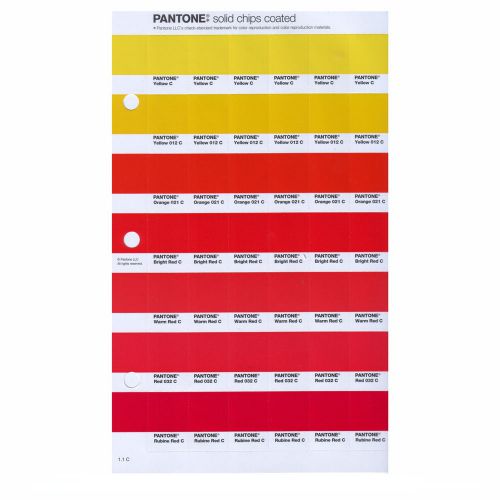 Pantone New Plus Solid Chips Coated Pg 1.2C