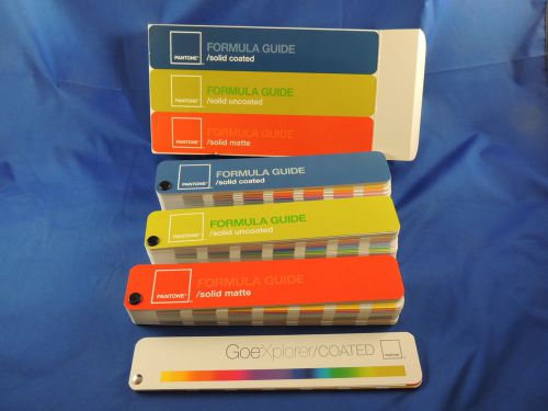 PANTONE Formula Guides Set 4 (Coated, Uncoated, Matte, GoeXplorer) 2007 Edition