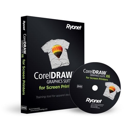 Corel draw for screen printers dvd for sale