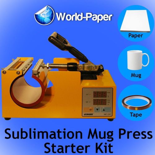 Cup sublimation transfer heat press machine with automatic timer for sale