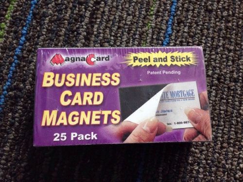 Business Card Magnets Marketing Poster Promotion Self Stick On