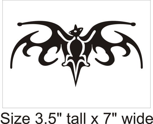 2X Designer Bat Funny Car Vinyl Sticker Decal Truck Bumper Laptop Gift -1005