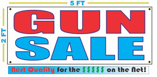 GUN SALE Banner Sign NEW Larger Size Best Quality for The $$$