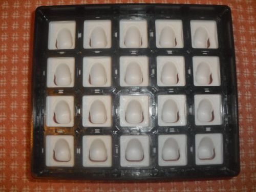 Ring display Box case Holds 20 rings