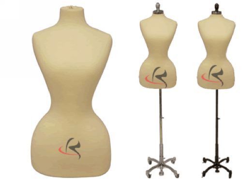 Mannequin Manequin Manikin Dress Form #FH01W+BS-WB02T