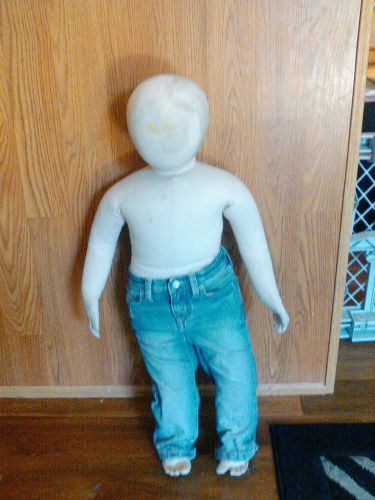 kid display mannequin bendable arms legs and body
