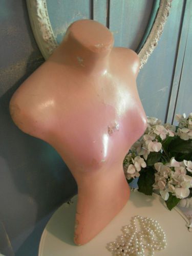 Shabby old hanging mannequin naked lady body fabulous decor torso dress form for sale