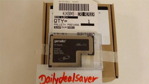 Genuine IBM Lenovo ThinkPad Gemalto Express Card Reader Writer 41N3045 41N3047