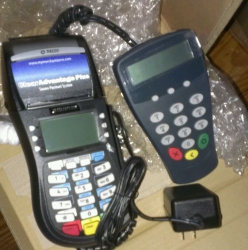 Equinox t4220 cc terminal (ethernet / smart card / emv) with pin pad (brand new) for sale