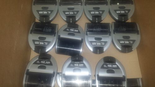 (LOT 50)Zebra MZ 320 Portable Bluetooth Mobile Point  Sale Thermal Printers