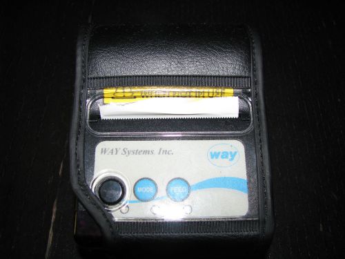 Way Systems Printer Model WAY-S w/ battery - (R2) w/belt clip