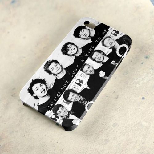 5sos One Direction 1D Collage Face A29 3D iPhone 4/5/6 Samsung Galaxy S3/S4/S5
