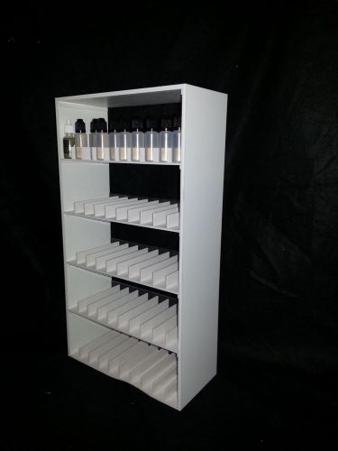 E Juice/E liquid/ E cig liquid  Display Holds 250 bottles  15 mil EL-101 WHITE
