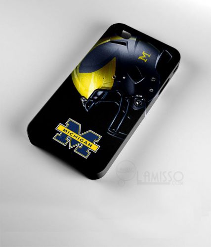 Michigan Logo IPhone 4 4S 5 5S 6 6Plus &amp; Samsung Galaxy S4 S5 Case