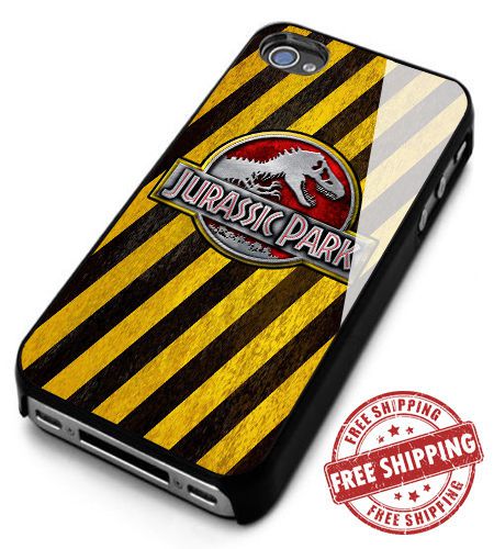Jurassic Park Yellow Logo iPhone 5c 5s 5 4 4s 6 6plus case