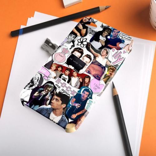 One Direction 1D Sexy Cute Face Collage Album iPhone A108 Samsung Galaxy Case
