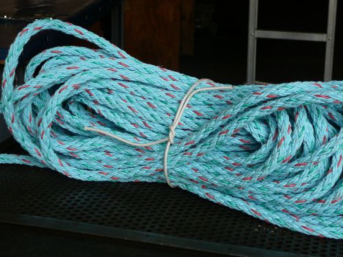 - samson quik-splice ultra blue polyolefin 3/8&#034; x 22&#039; light weight marine rope for sale