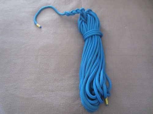 Tree climbing line 120&#039; samson true blue,7300 lb,12 strand rope,1/2&#034;x 120&#039; for sale